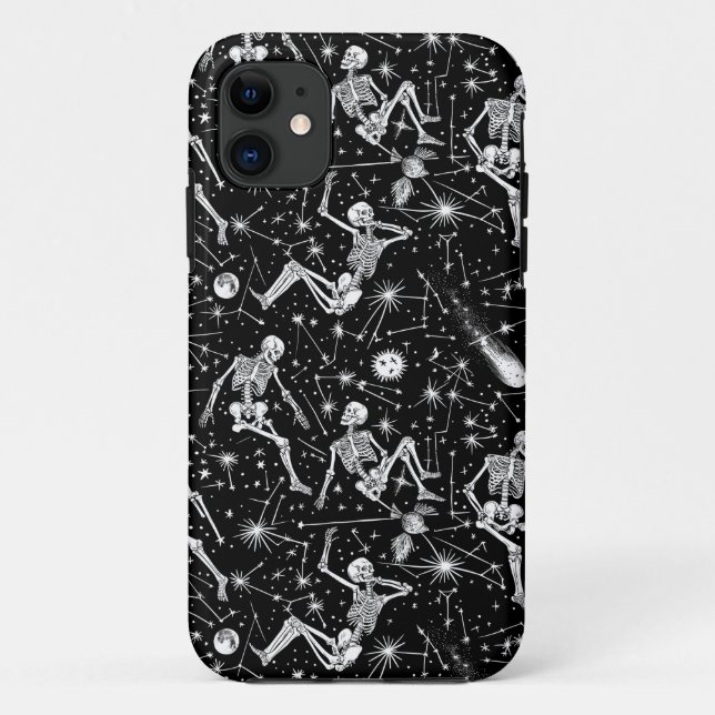 Coques Case-Mate iPhone Esquisses dans l'espace arrière - plan (Dos)