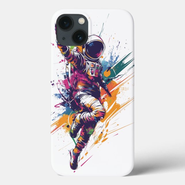 Coques Case-Mate iPhone Essai_astronaute (Verso)