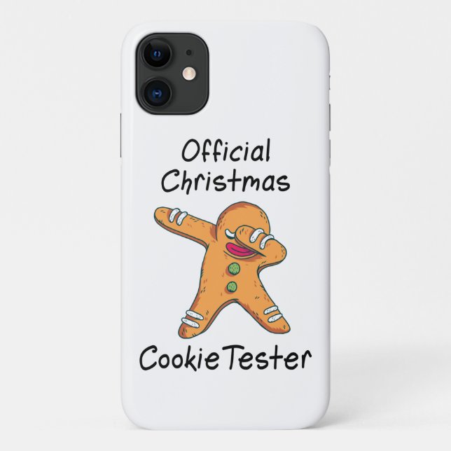Coques Case-Mate iPhone Essai officiel de cookie de Noël (Dos)