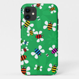 Coque iPhone 11 Essaim d'abeille