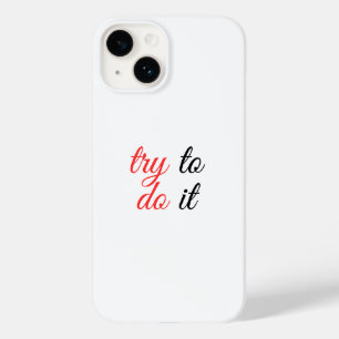 Coque Case-Mate iPhone essayer de le faire