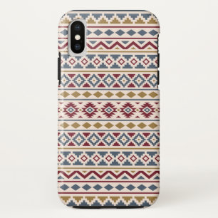 Case-Mate iPhone Case Essence Aztèque II Crème Rouge Bleu Or