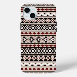Coque Case-Mate iPhone Essence Aztèque II Ptn Noir Blanc Gris Rouge Sable