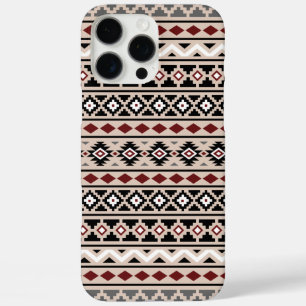 Coque iPhone 16 Pro Max Essence Aztèque II Ptn Noir Blanc Gris Rouge Sable