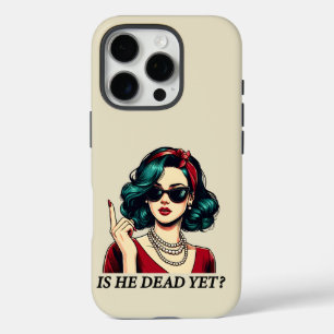 Coque iPhone 16 Pro Est-Il Mort, Mais Drôle De Dire Un Humour Sombre V