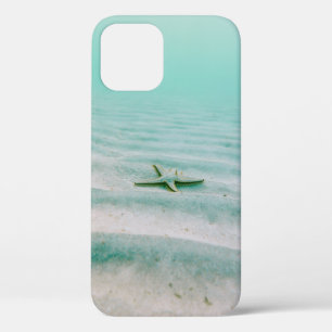 Case-Mate iPhone Case Estarfish blanche sur sable sous l'eau le matin