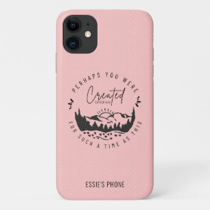 Case-Mate iPhone Case Esther personnalisée Bible Verse Blush Christian