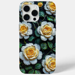 Coque Case-Mate iPhone Esthétique minimaliste de la fleur de rose blanche