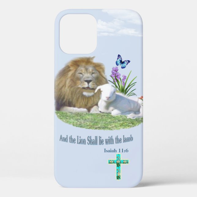 Coques Case-Mate iPhone Et le Lion couchera avec l'Agneau (Verso)