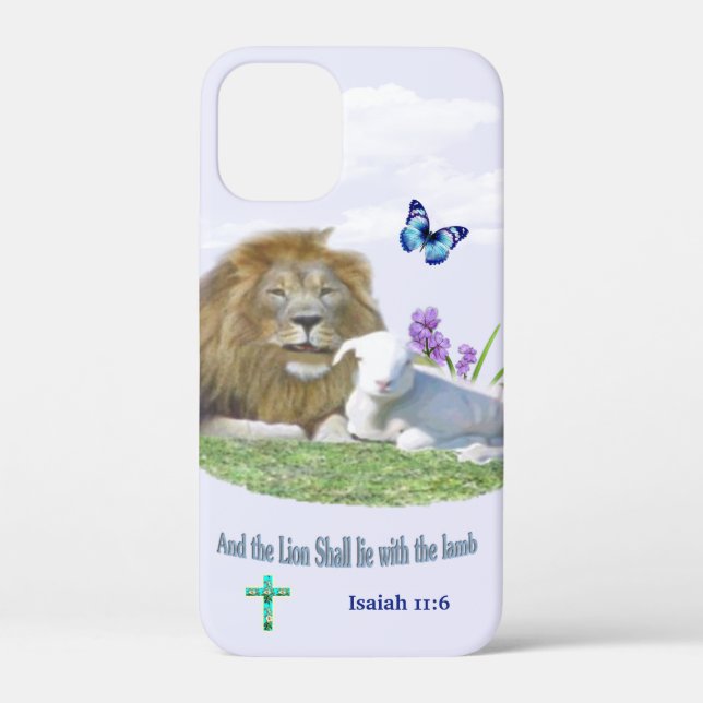 Coques Case-Mate iPhone Et le Lion couchera avec l'Agneau (Verso)