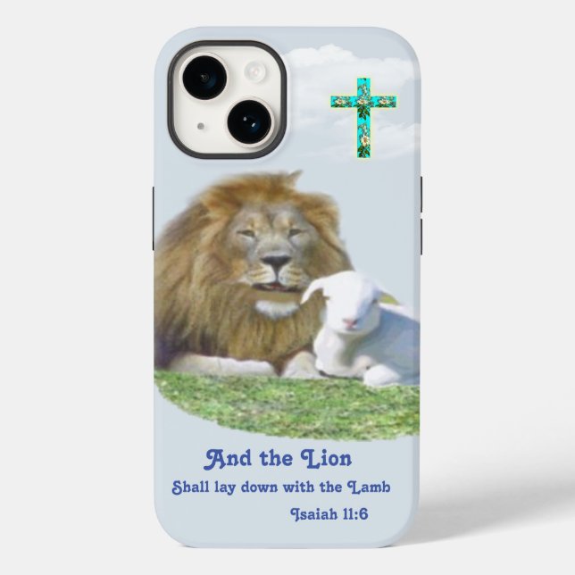 Coques Case-Mate iPhone Et le Lion couchera avec l'Agneau (Verso)