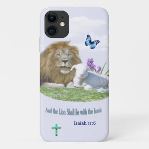 Case-Mate iPhone Case Et le Lion couchera avec l'Agneau