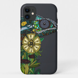 Etui iPhone Case-Mate étain de caméléon