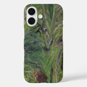Coque Pour iPhone 16 Étanchéité au boîtier téléphonique Abstrait profon