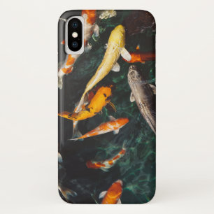 Case-Mate iPhone Case Etang de poisson orange et blanc asiatique
