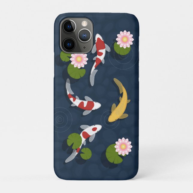 Coques Case-Mate iPhone Étang japonais de poissons Koi (Dos)