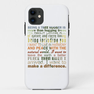 Coque iPhone 11 Étant un arbre Hugger