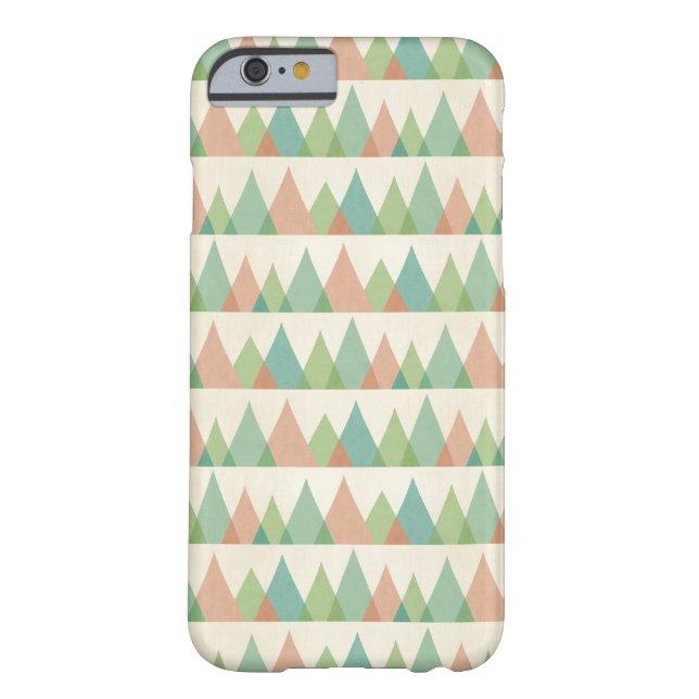Coques Case-Mate iPhone Étape | Teal de Geo de sud-ouest et triangles de (Dos)