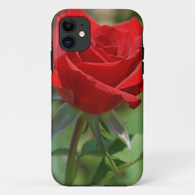 Coques Case-Mate iPhone États-Unis, Kansas, Rose rouge (Dos)