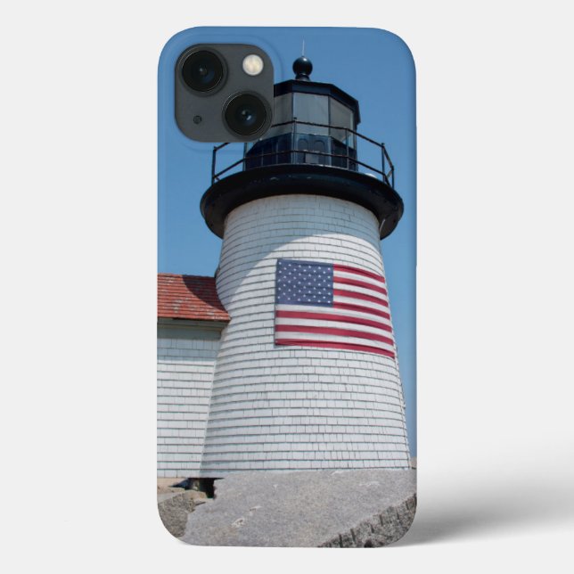 Coques Case-Mate iPhone États-Unis, Massachusetts, Nantucket. Brant Point (Verso)