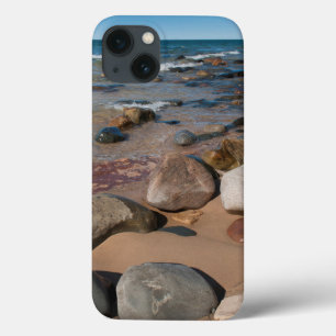 Case-Mate iPhone Case États-Unis, Michigan. Boulders Arrondis Sur 20 Km