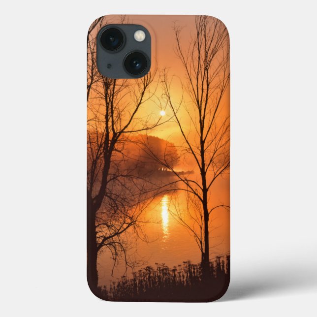 Coques Case-Mate iPhone États-Unis, Nouvelle-Angleterre, Maine. Lever de s (Verso)