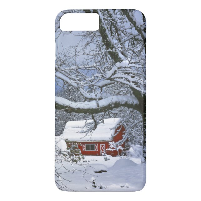 Coques Case-Mate iPhone États-Unis, Oregon, comté de Clackamas. Neige fraî (Dos)
