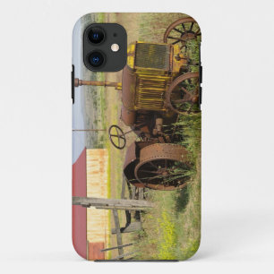 Coque Case-Mate Pour iPhone États-Unis, Oregon, Shaniko. Tracteur ancien rouil