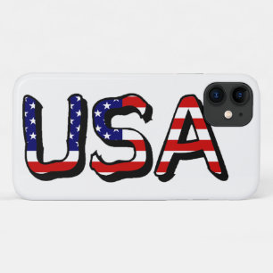 Case-Mate iPhone Case États-Unis superposés sur le drapeau américain 