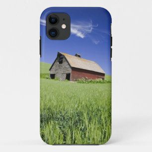 Coques Pour iPhone États-Unis, Washington, Vieille grange rouge au pr