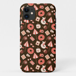 Case-Mate iPhone Case Été Chocolat Chocolat Arrière - plan Brown