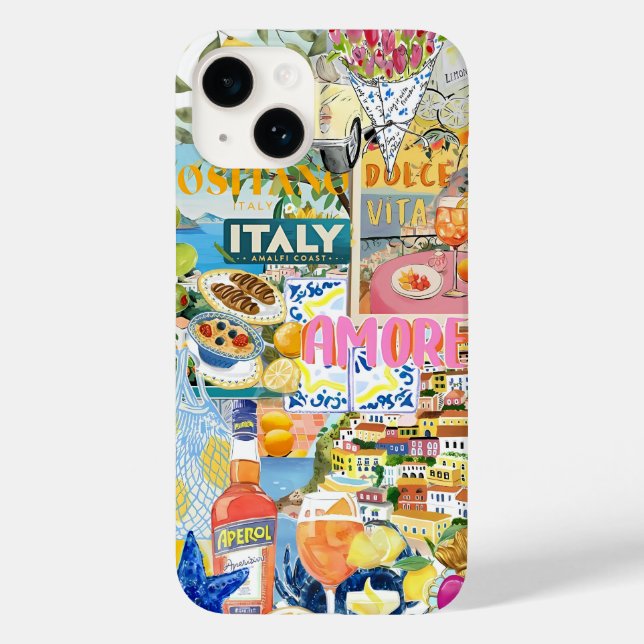 Coques Case-Mate iPhone Été en ITALIE, Été européen fruité (Verso)