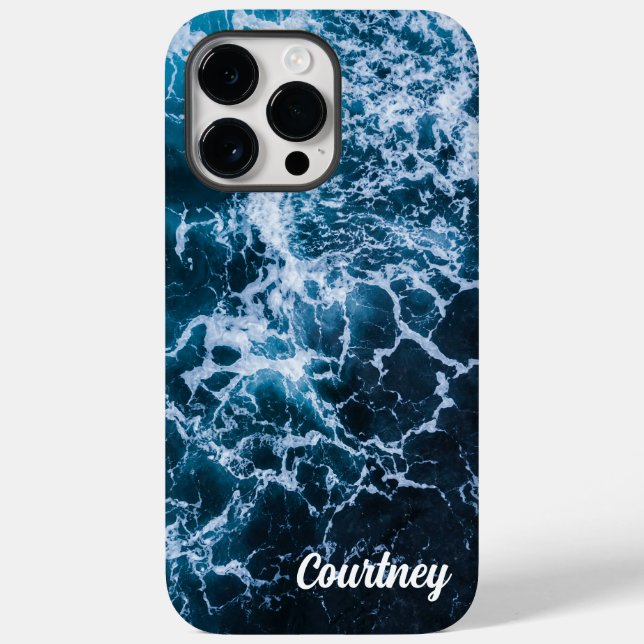 Coques Case-Mate iPhone Été Océan Tropical Plage Vague Case-Mate iPhone  (Verso)