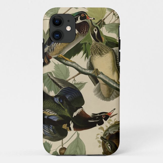 Coques Case-Mate iPhone Été ou canard en bois (Dos)