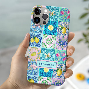 Coque Case-Mate iPhone Été Sicilien Turquoise Azulejo Amalfi