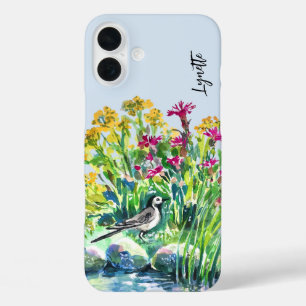 Coque Pour iPhone 16 Plus Été, wagon, fleurs sauvages