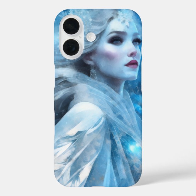 Coques Case-Mate iPhone Ethereal Frozen Neige Queen Imaginaire Art (Verso)