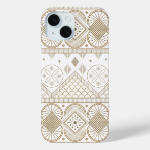 Coque Case-Mate iPhone Ethnique géométrique Tribal Tribal sans couture Mo