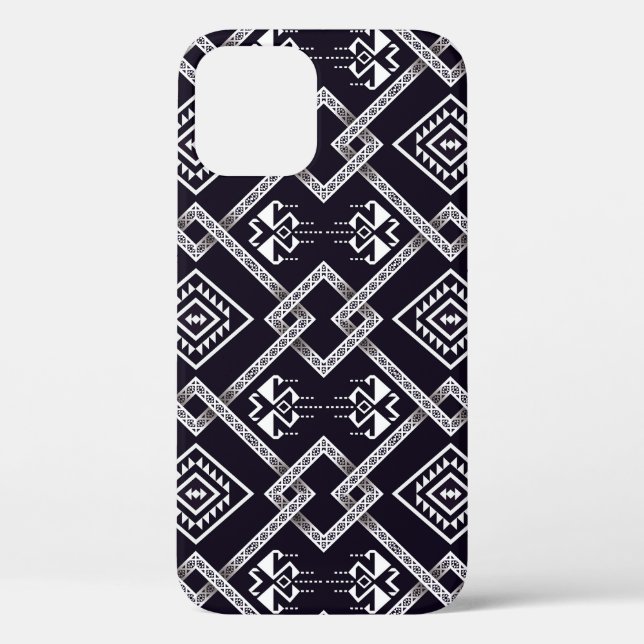 Coques Case-Mate iPhone ethnique orientale, arrière - plan traditionnel sa (Verso)