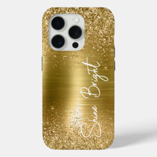 Coque Case-Mate iPhone Étincelle de Parties scintillant Glam Gold