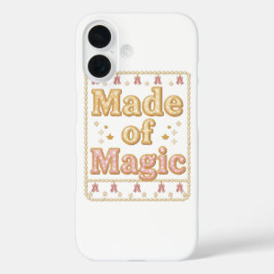 Coque Pour iPhone 16 Étincelle Inspirante "Faite de Magie"