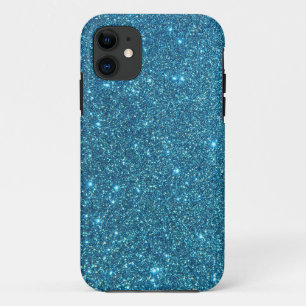 Coque iPhone 11 Étincelles bleues mignonnes de parties