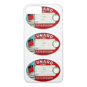 Coque Case-Mate Pour iPhone Étiquette de bagage de ligne Cunard