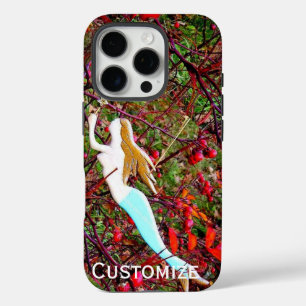 Coque iPhone 16 Pro étoile d'or mermaid