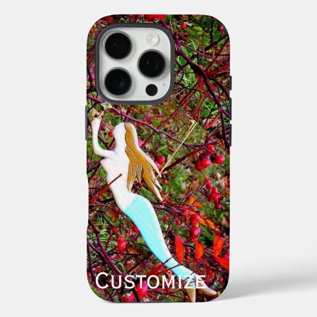 Coques Case-Mate iPhone étoile d'or mermaid (Verso)