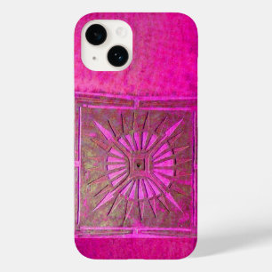 Coque Pour iPhone 14 ÉTOILE DU MATIN, Rose, Noir, Fuchsia
