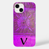 ÉTOILE DU MATIN, Violet, Noir, Violet Monogramme