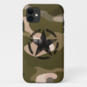 Etui iPhone Case-Mate Étoile sur style toile de jute