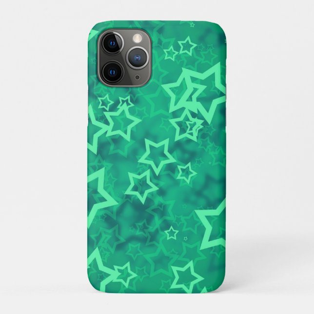 Coques Case-Mate iPhone Étoile Verte (Dos)