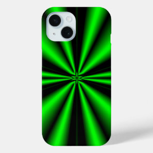 Coque Pour iPhone 15 Étoile verte de l'espoir